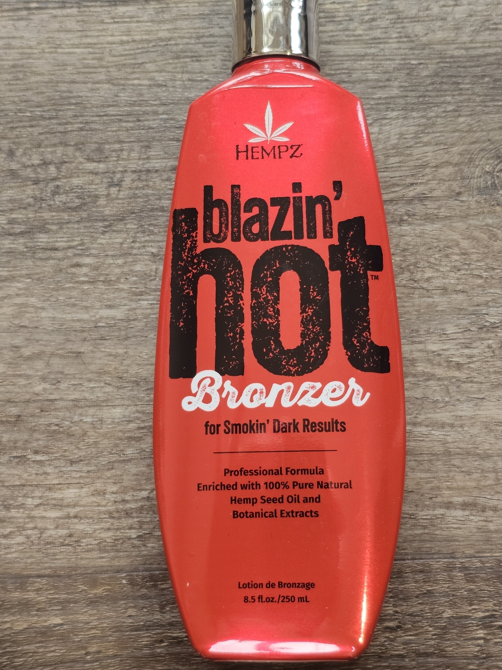 Hempz Blazin' Hot Bronzer Red Bottle